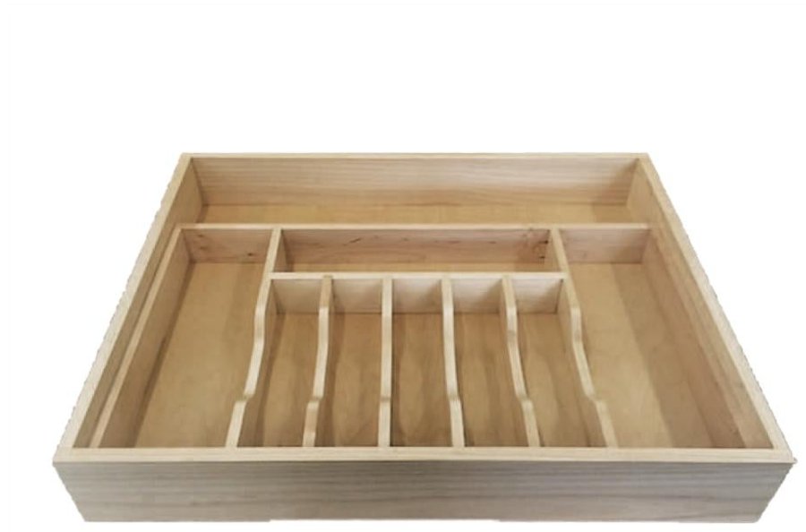 Specialty Divider with Scoops drawer box