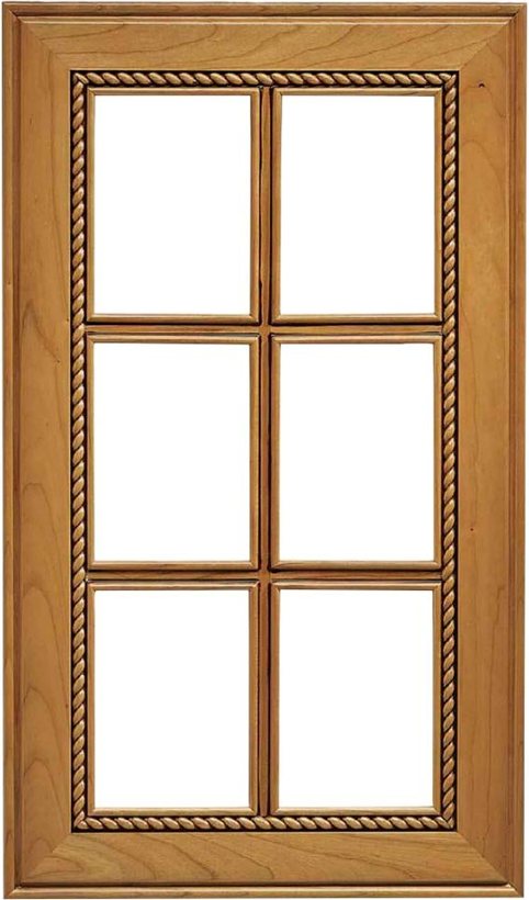 Nantucket French Lite cabinet door